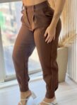 calça alfaiataria marta marrom