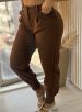 calça alfaiataria marta marrom
