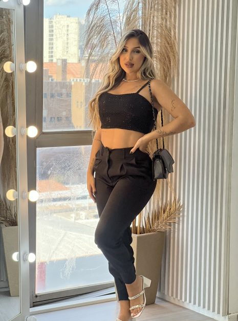 calça alfaiataria marta preto