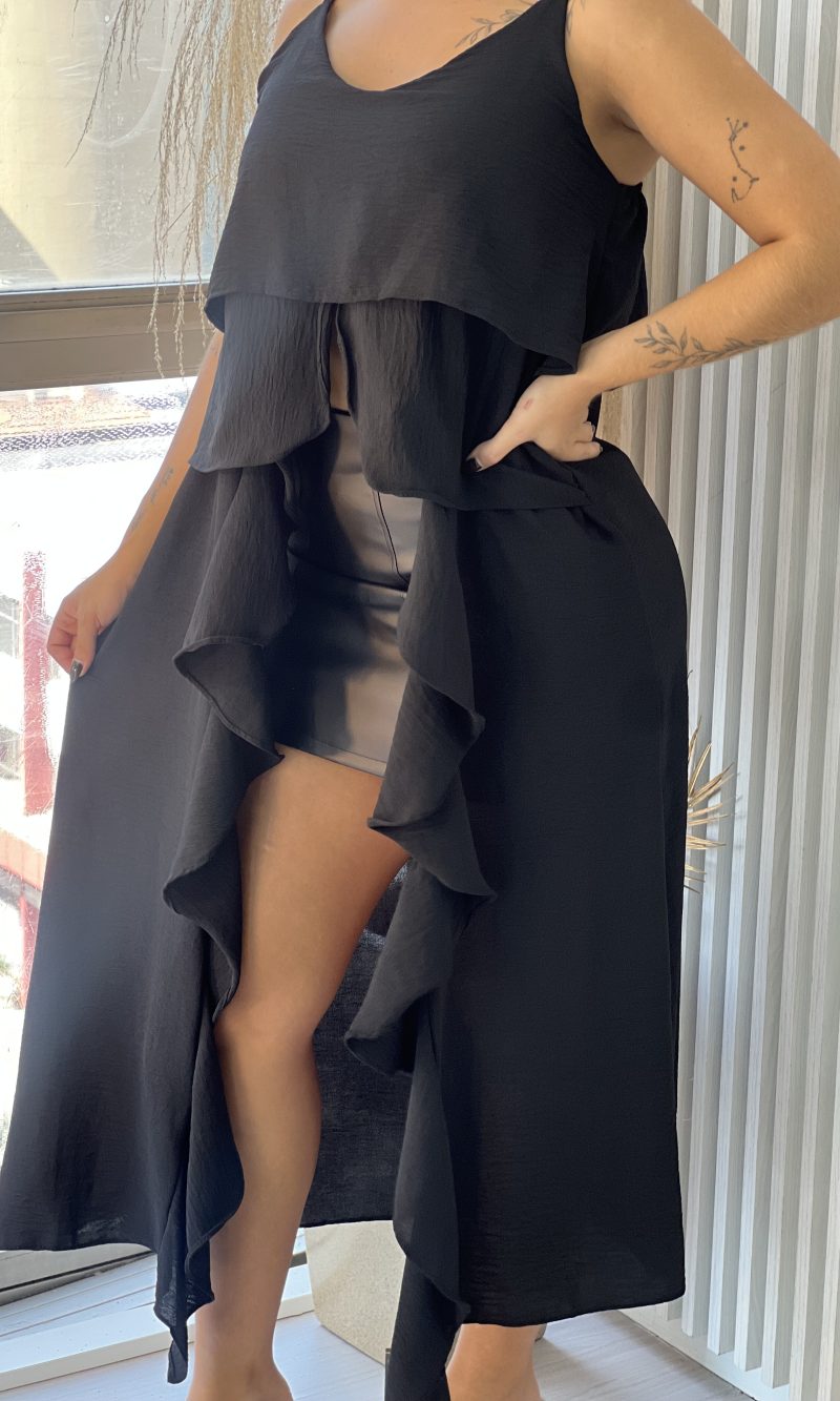 blusa bata bruna preto blusa bata bruna preto