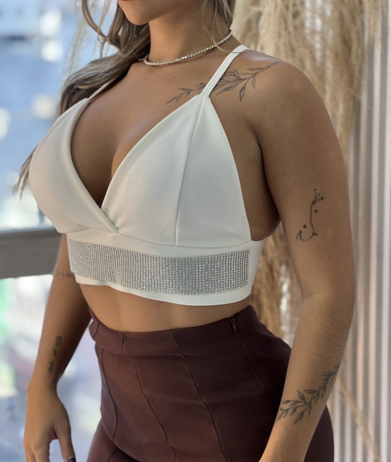 cropped leia off white