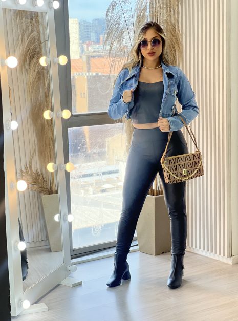 jaquetinha jeans itajaí