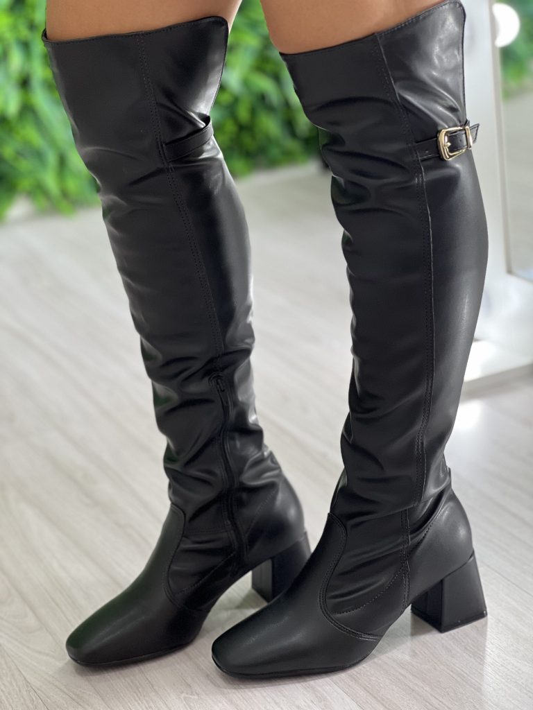 bota salto bloco over preto vizzano 3098.108 bota salto bloco over preto vizzano 3098.108