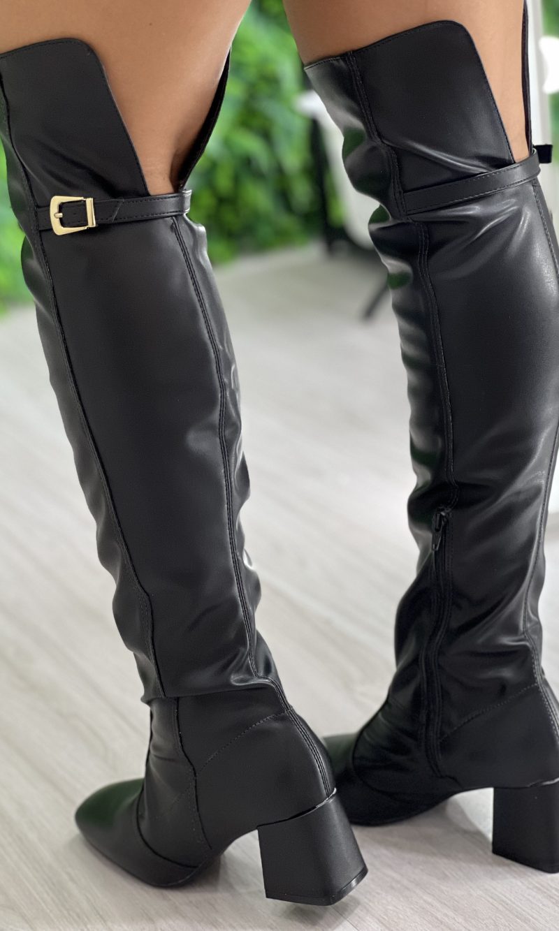 bota salto bloco over preto vizzano 3098.108 bota salto bloco over preto vizzano 3098.108