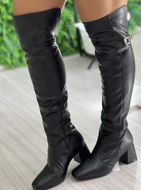 bota salto bloco over preto vizzano 3098.108