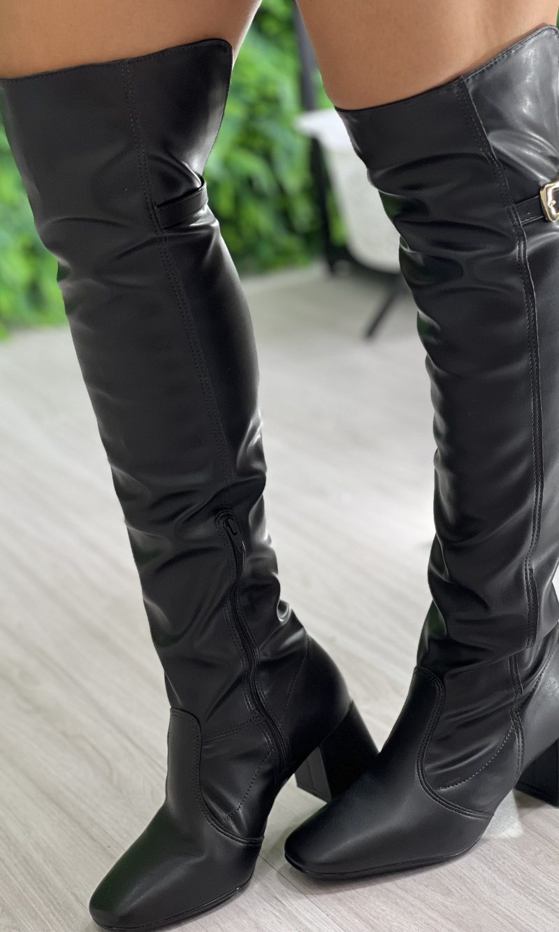 bota salto bloco over preto vizzano 3098.108