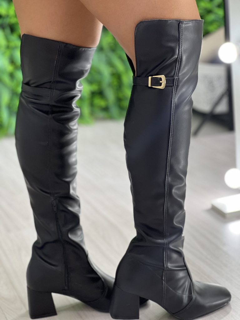 bota salto bloco over preto vizzano 3098.108 bota salto bloco over preto vizzano 3098.108