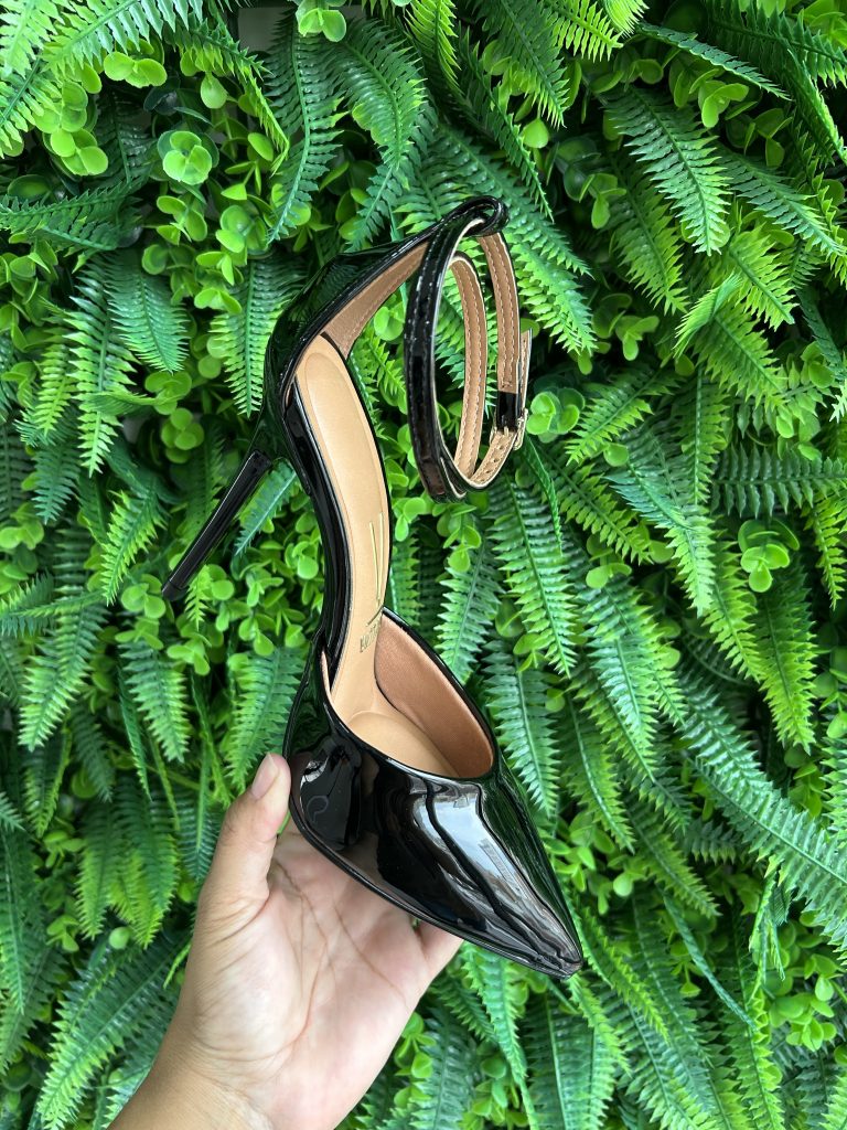 sapato scarpin preto vizzano 1421.102 sapato scarpin preto vizzano 1421.102