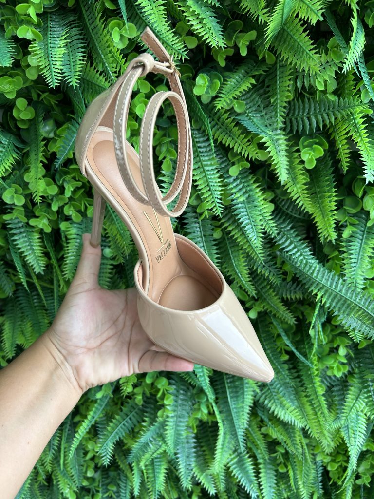 sapato scarpin bege vizzano 1421.102 sapato scarpin bege vizzano 1421.102