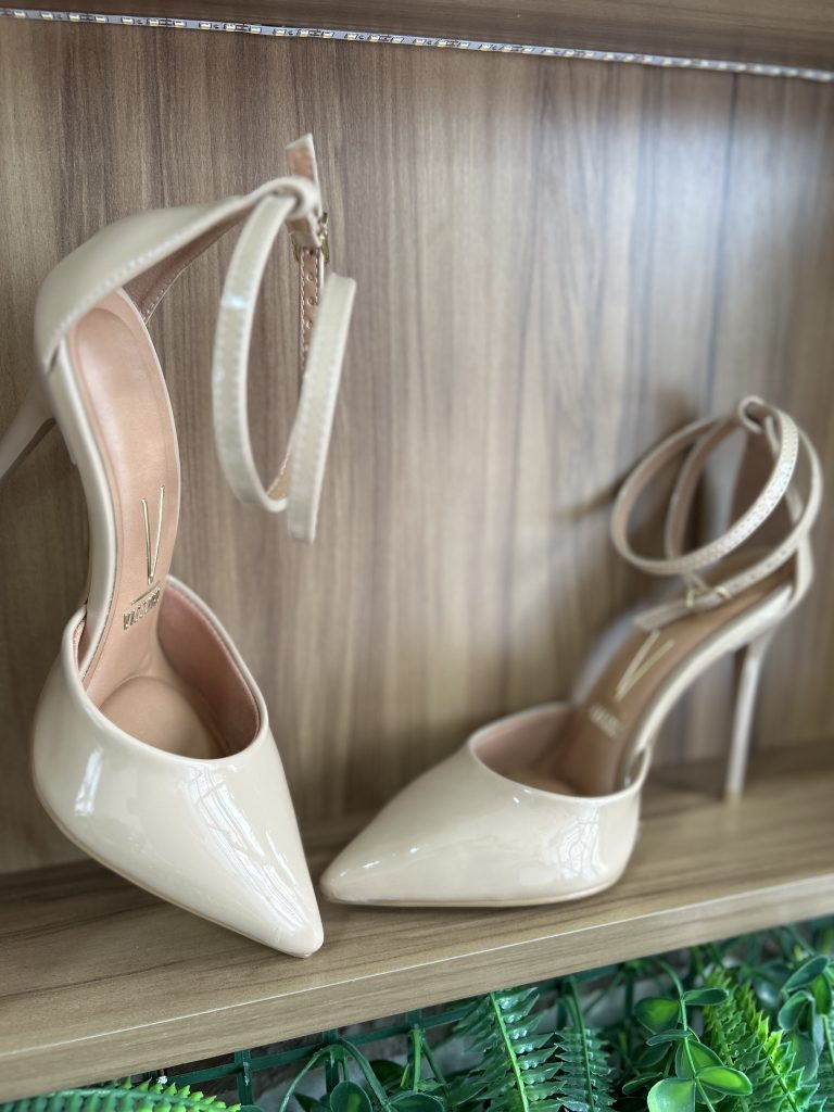 sapato scarpin bege vizzano 1421.102 sapato scarpin bege vizzano 1421.102