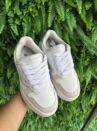 tênis casual branco/prata ramarim 25 94103