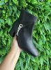 bota cano curto salto bloco preto vizzano 3098.106