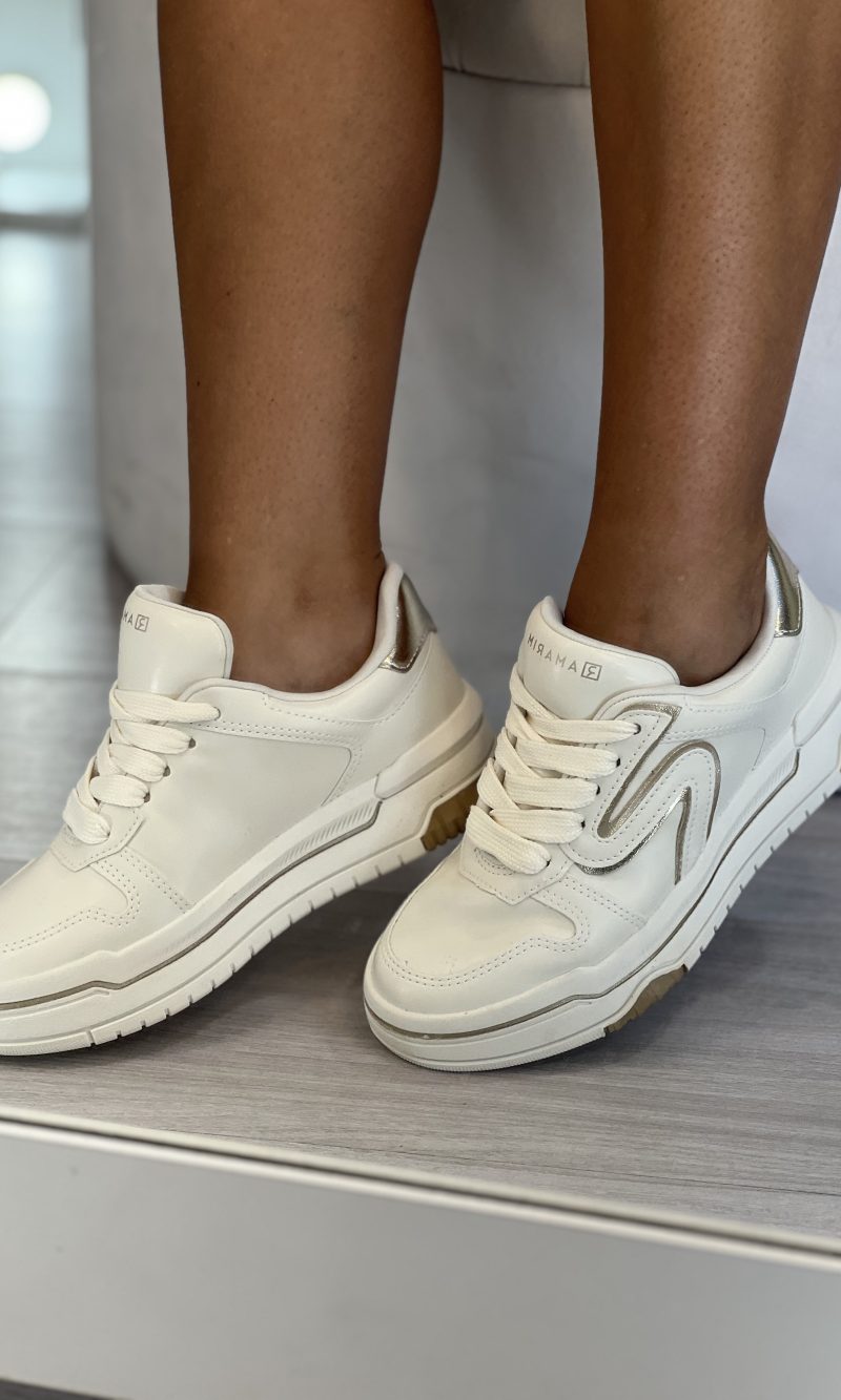 tênis casual branco/gelo ramarim 25 94103