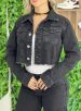 jaqueta jeans joice black