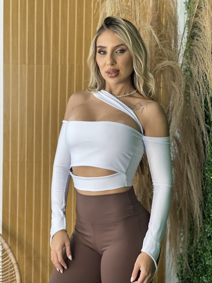 cropped manga longa gringa branco cropped manga longa gringa branco
