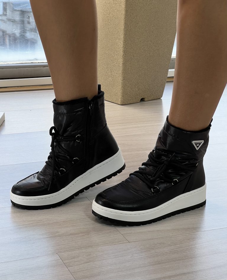 tênis bota preto via marte 259 001 01