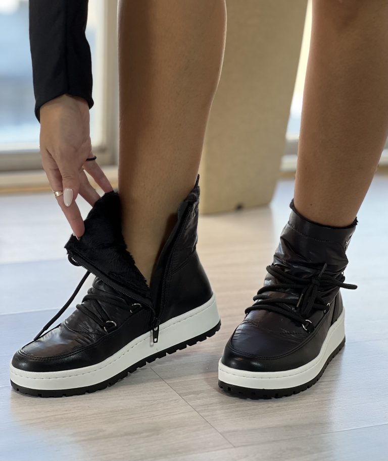 tênis bota preto via marte 259 001 01 tênis bota preto via marte 259 001 01