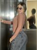 body manga longa sabrina marrom