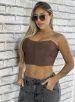 corselet debora marrom