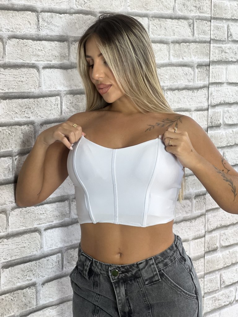 corselet debora branco corselet debora branco