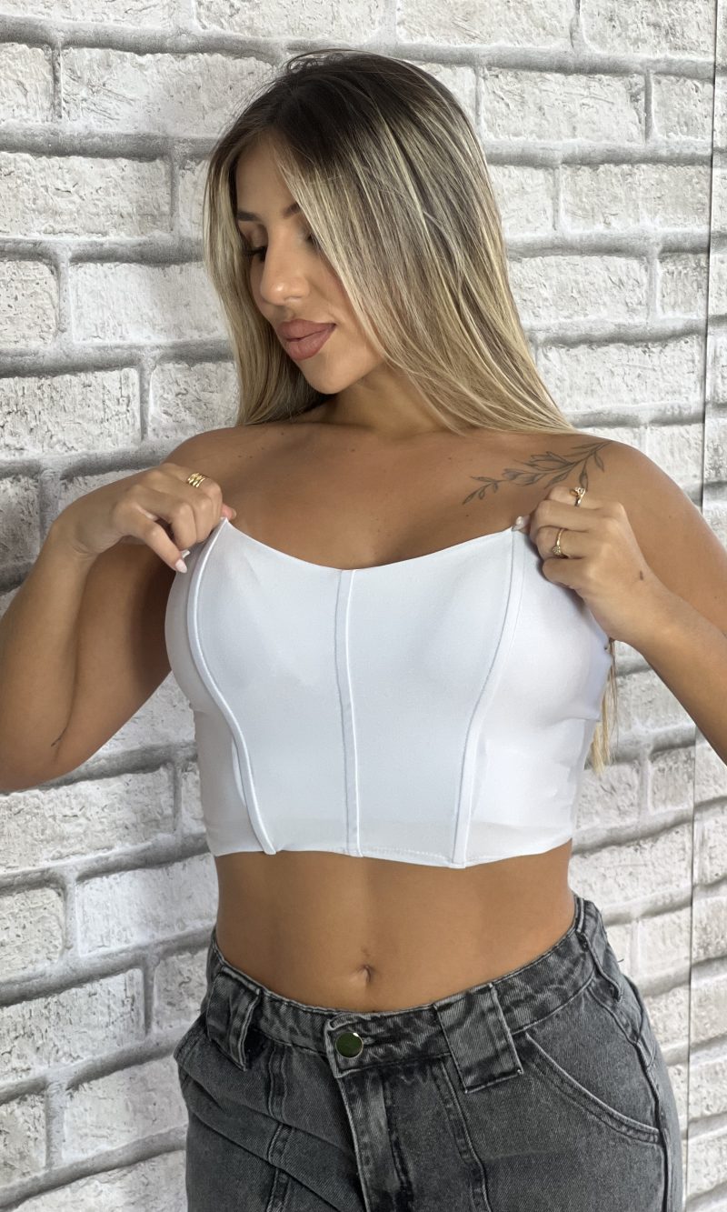 corselet debora branco corselet debora branco