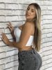 corselet debora branco