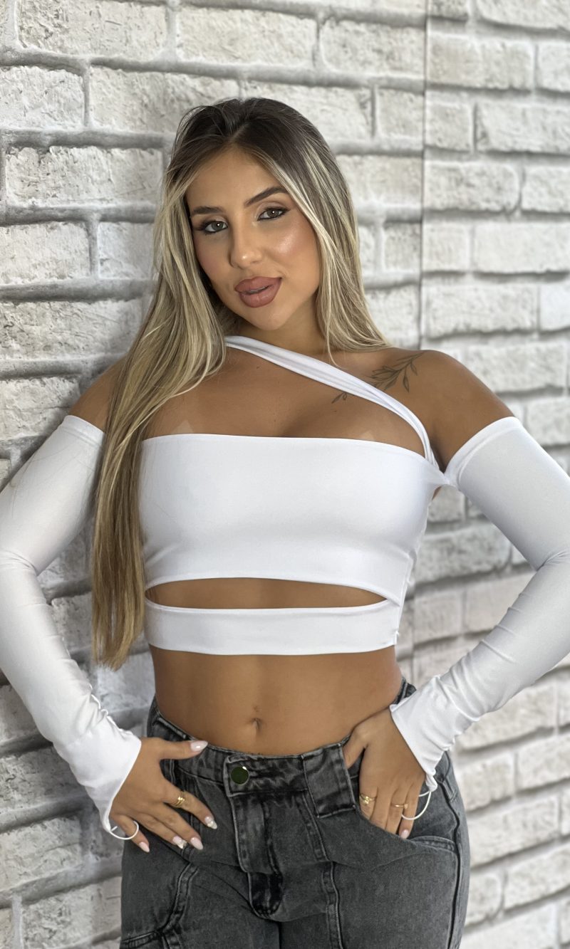 cropped manga longa gringa branco cropped manga longa gringa branco