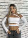 cropped manga longa gringa branco