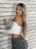 cropped manga longa gringa branco