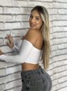 cropped manga longa gringa branco