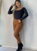 body manga longa sabrina preto