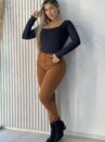 body manga longa sabrina preto