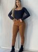 body manga longa sabrina preto