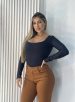 body manga longa sabrina preto