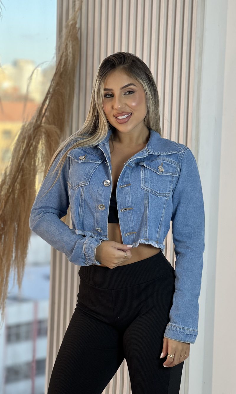jaqueta jeans valeria