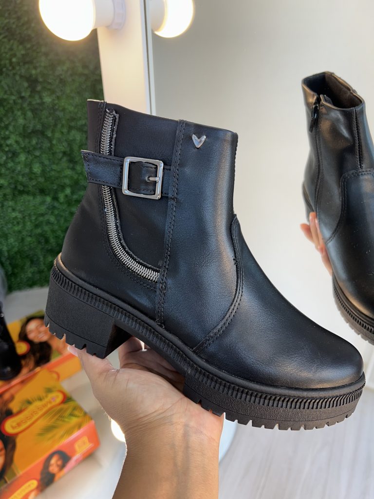 bota cano curto tratorado preto mississipi me681