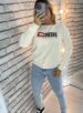 moletom natieli off white