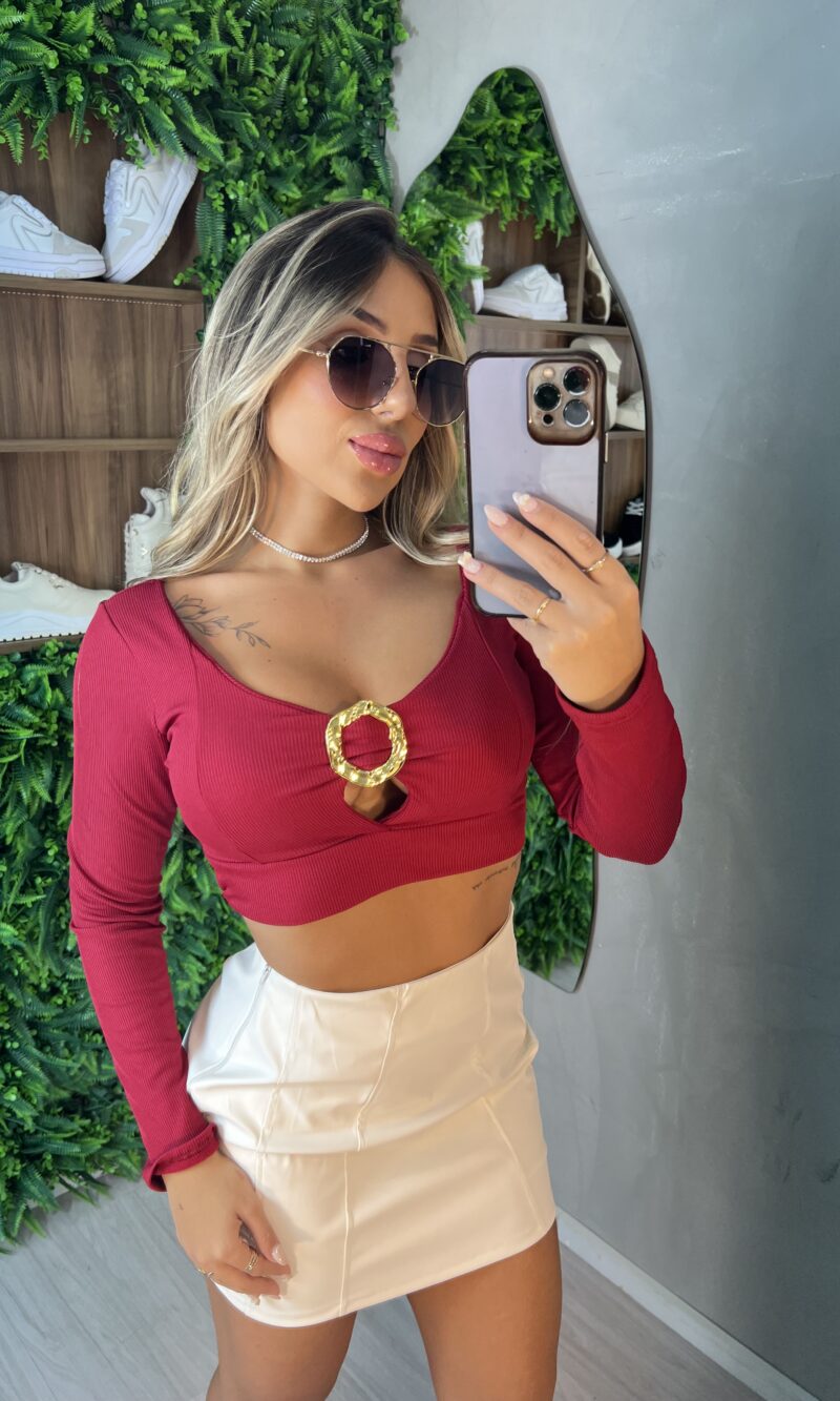 cropped manga longa naty marsalla