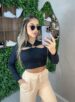 cropped manga longa ju nude