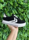 tênis casual preto/branco via marte 027 025 02