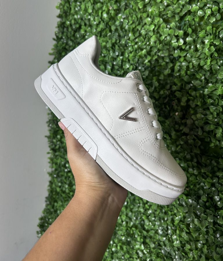 tênis casual branco via marte 126 012 04 tênis casual branco via marte 126 012 04