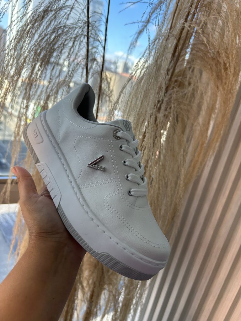 tênis casual branco via marte 126 012 04 tênis casual branco via marte 126 012 04