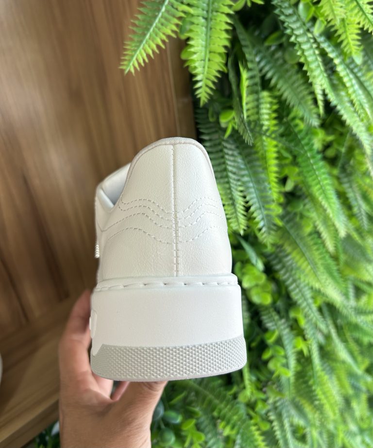 tênis casual branco via marte 126 012 04 tênis casual branco via marte 126 012 04