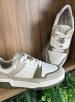 tênis casual verde/off white via marte 208 003 05