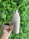sapato scarpin salto bloco cinza vizzano 1285.449