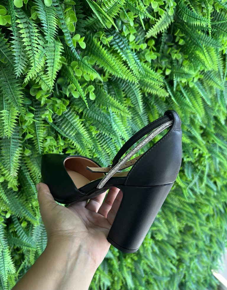 sapato scarpin salto bloco preto vizzano 1285.449 sapato scarpin salto bloco preto vizzano 1285.449