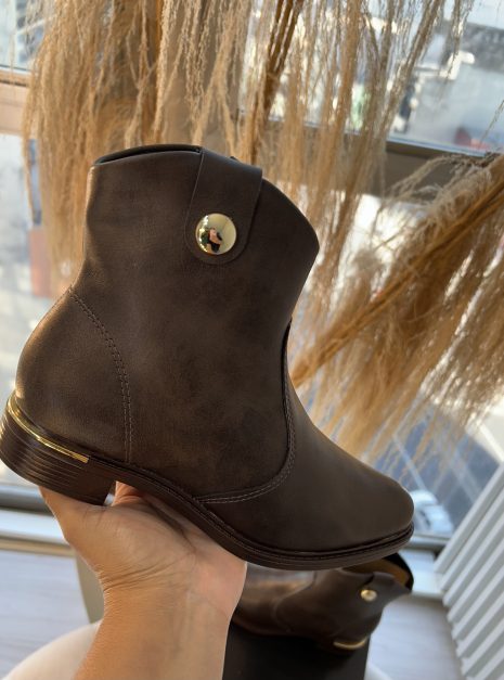 bota cano curto marrom vizzano 3077.120