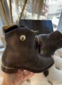bota cano curto marrom vizzano 3077.120