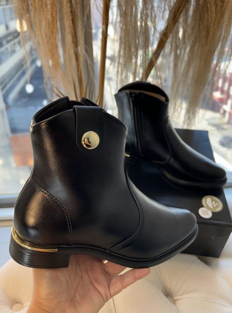 bota cano curto preto vizzano 3077.120