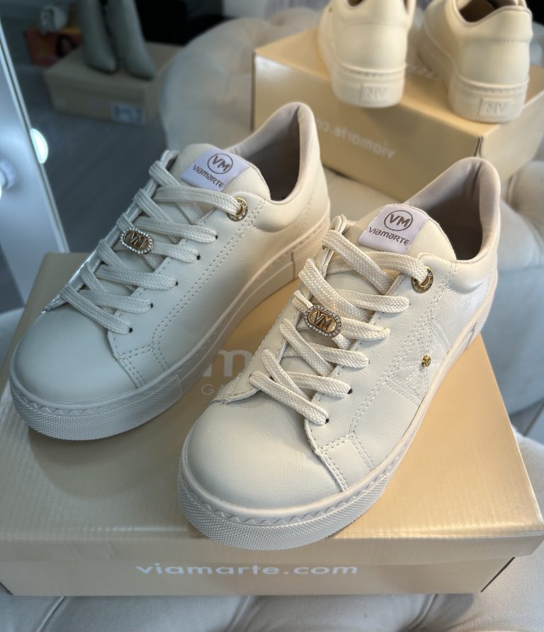 tênis casual marfim via marte 138 005 04 tênis casual marfim via marte 138 005 04